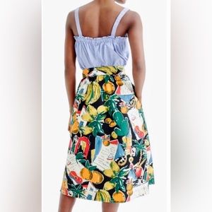 J.CREW Midi Skirt w/Pockets